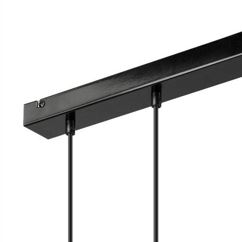 Hängelampe CHANIA Schwarz lang Esstisch Lampe