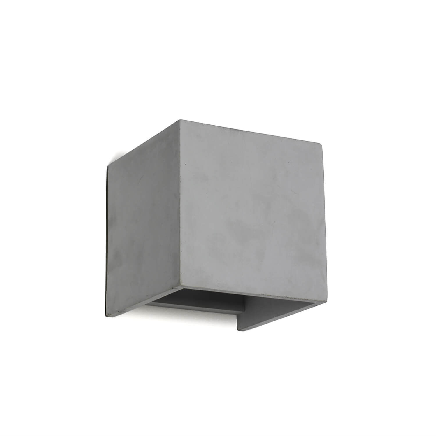 Beton Wandlampe eckig Modern Design Up Down ADEC