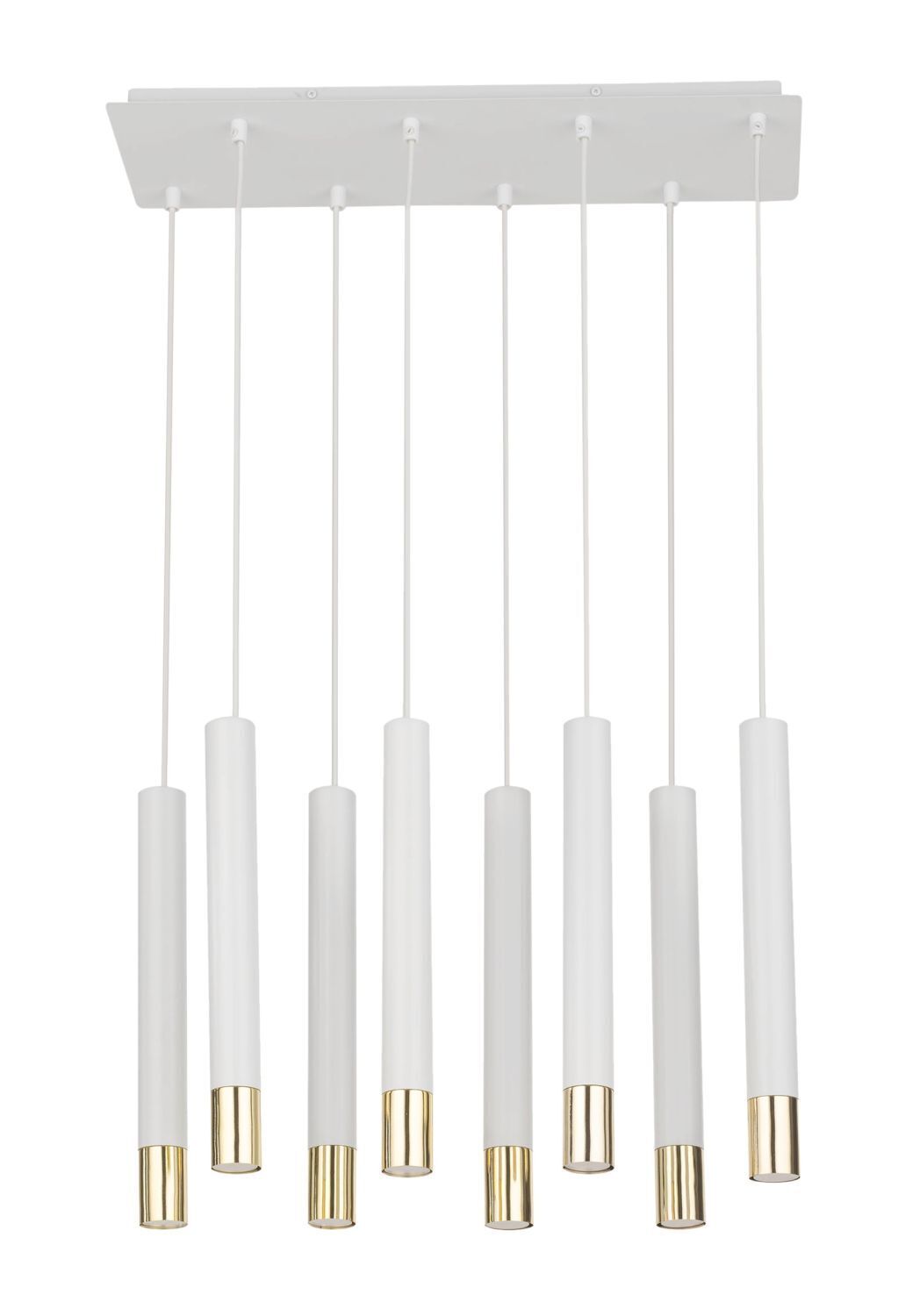 Pendelleuchte Weiß Gold Modern Metall Esszimmer