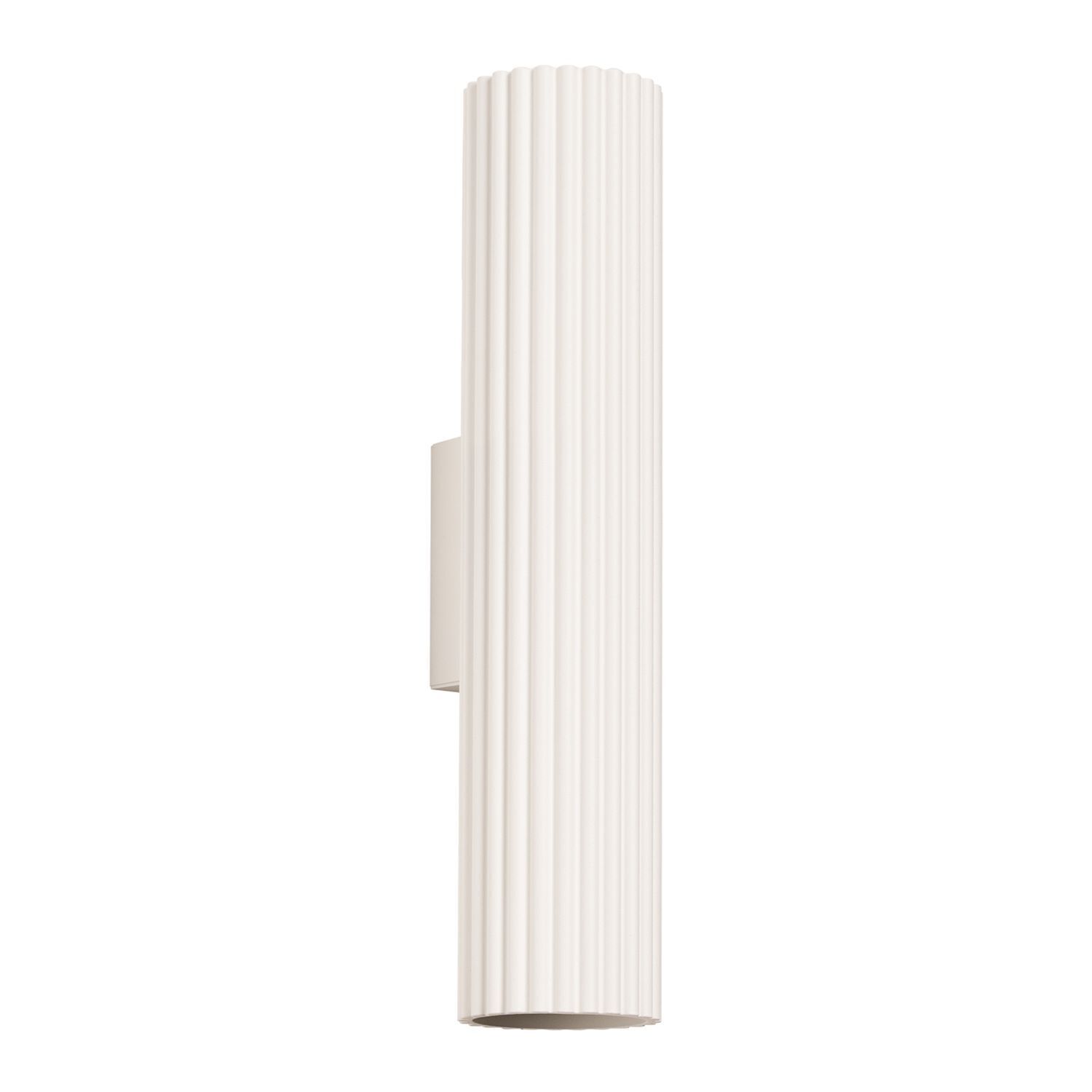 Up Down Wandlampe H: 30 cm Creme GU10 2-flammig länglich