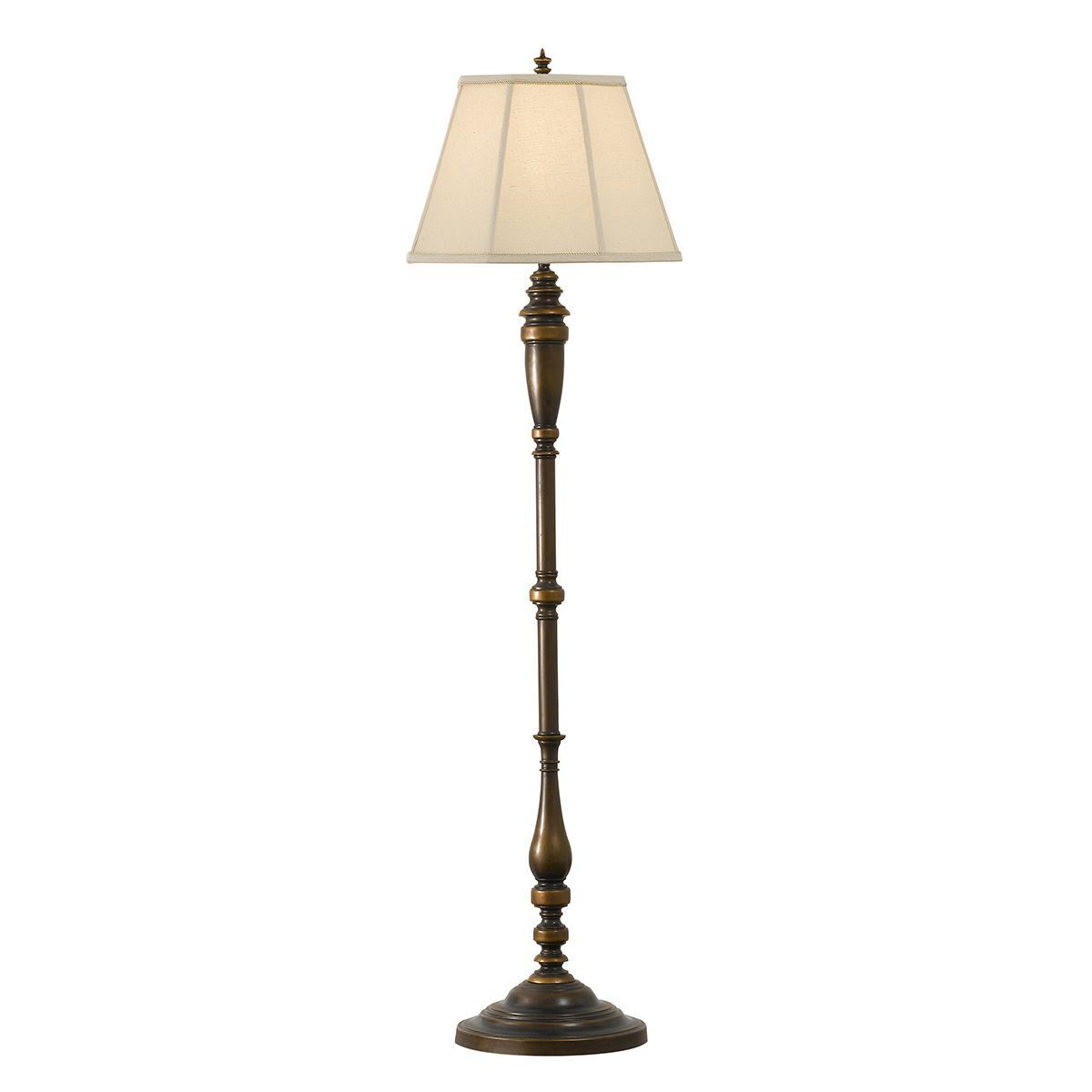 Klassische Stehlampe HELISSENT 157,5 cm in Bronze