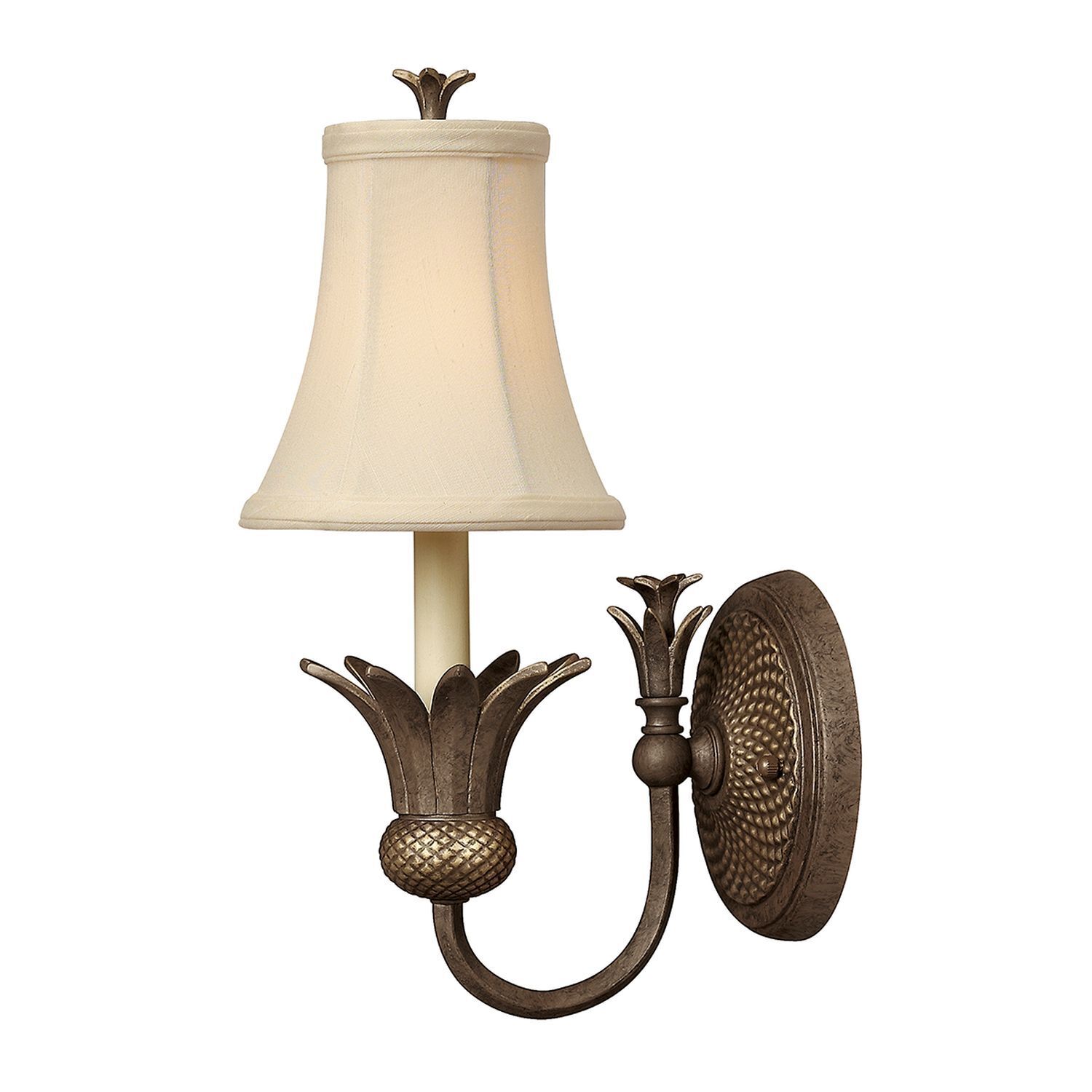 Florale Wandlampe ANABELL 8 Bronze Rustikal Lampe