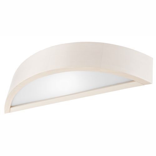 Wandlampe Weiß 40cm Holz Modern vielseitig ARBARO