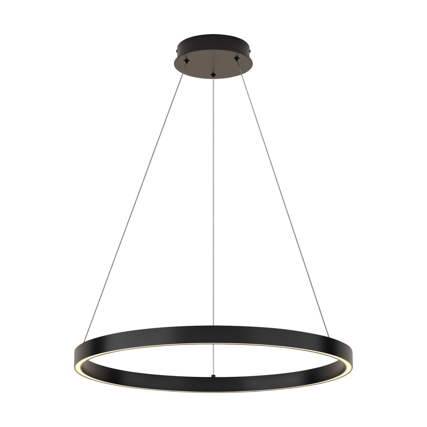 LED Kronleuchter Ring rund Ø 60 cm H: max. 120 cm