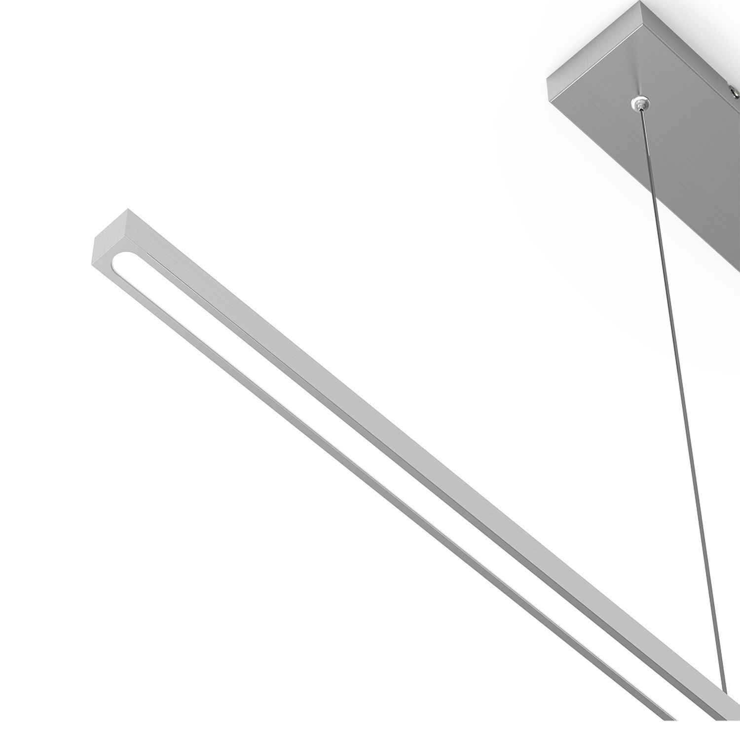 LED Pendelleuchte in Stahl L:114 cm 20 W 2700 K Modern