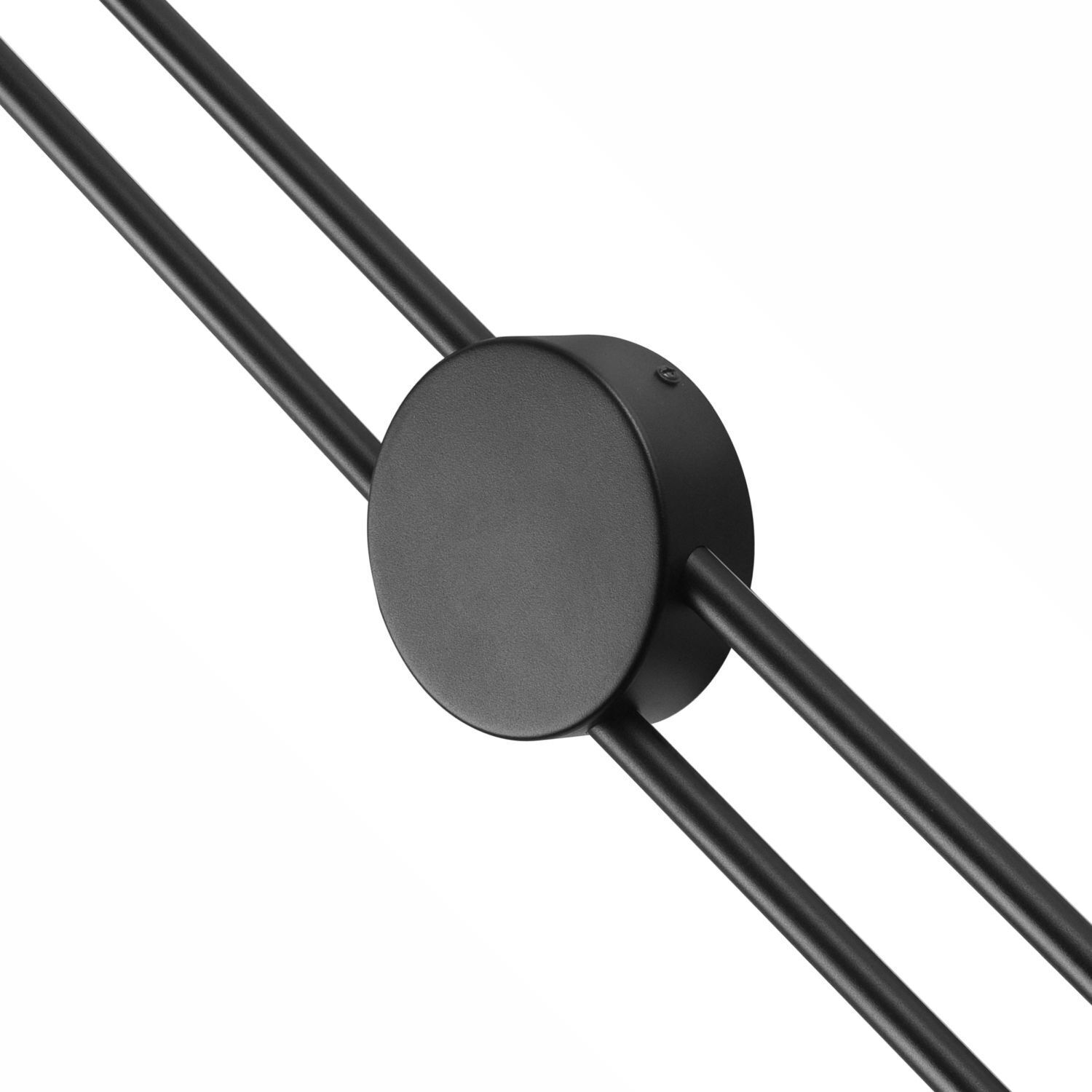 LED Wandleuchte indirekt Schwarz H:80 cm 15 W 4000 K