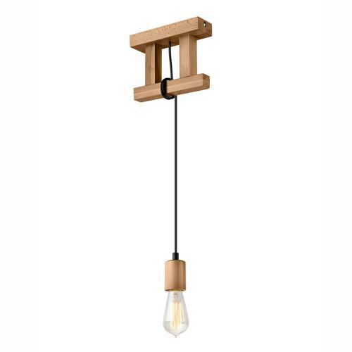 Wohnzimmer Hängelampe Holzleuchte Esszimmer Modern