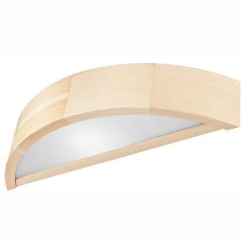 Wandlampe Flur Holzleuchte Braun Modern 40cm