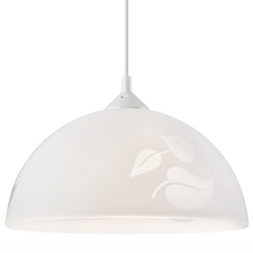 Pendelleuchte Grau Retro rund Esstisch Glas Lampe