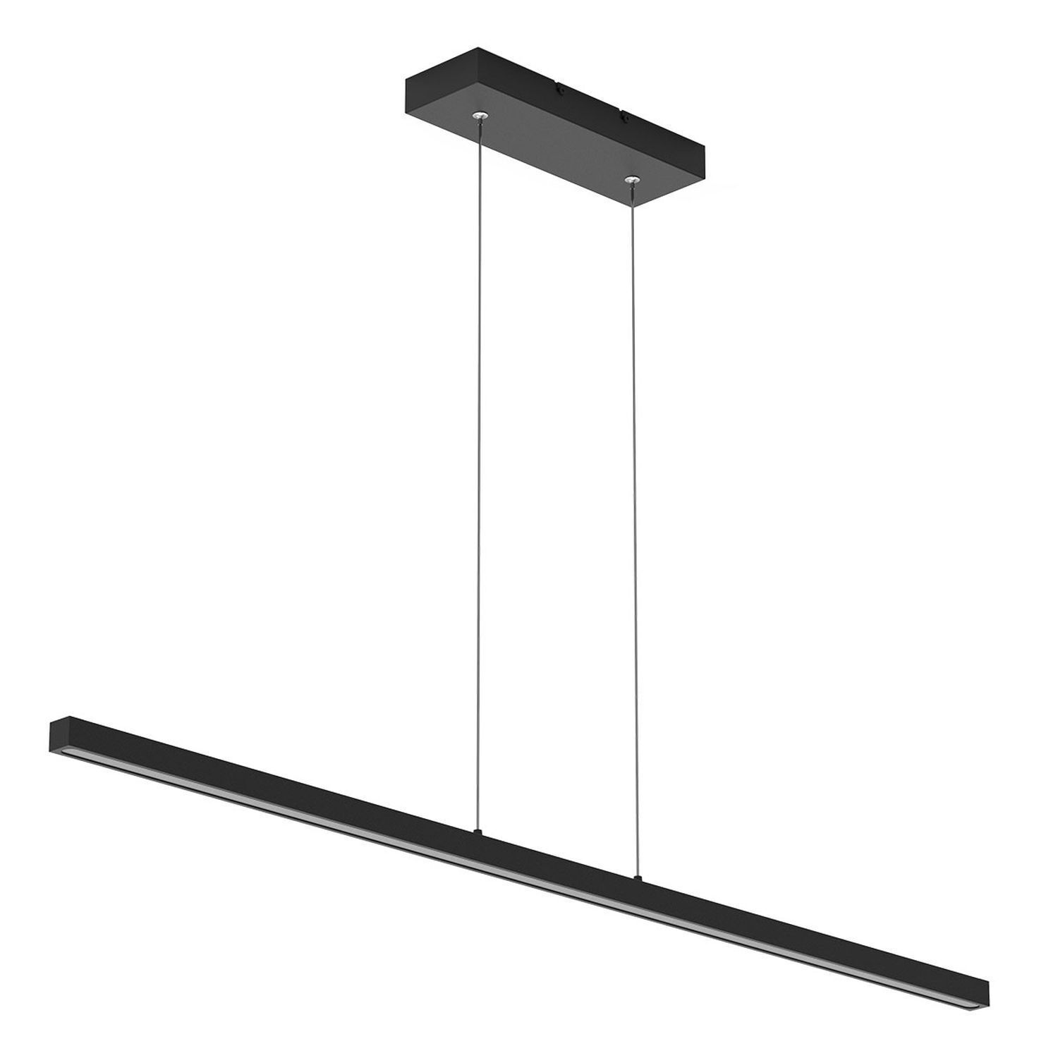 LED Hängelampe Schwarz L:114 cm 20 W 2700 K Modern