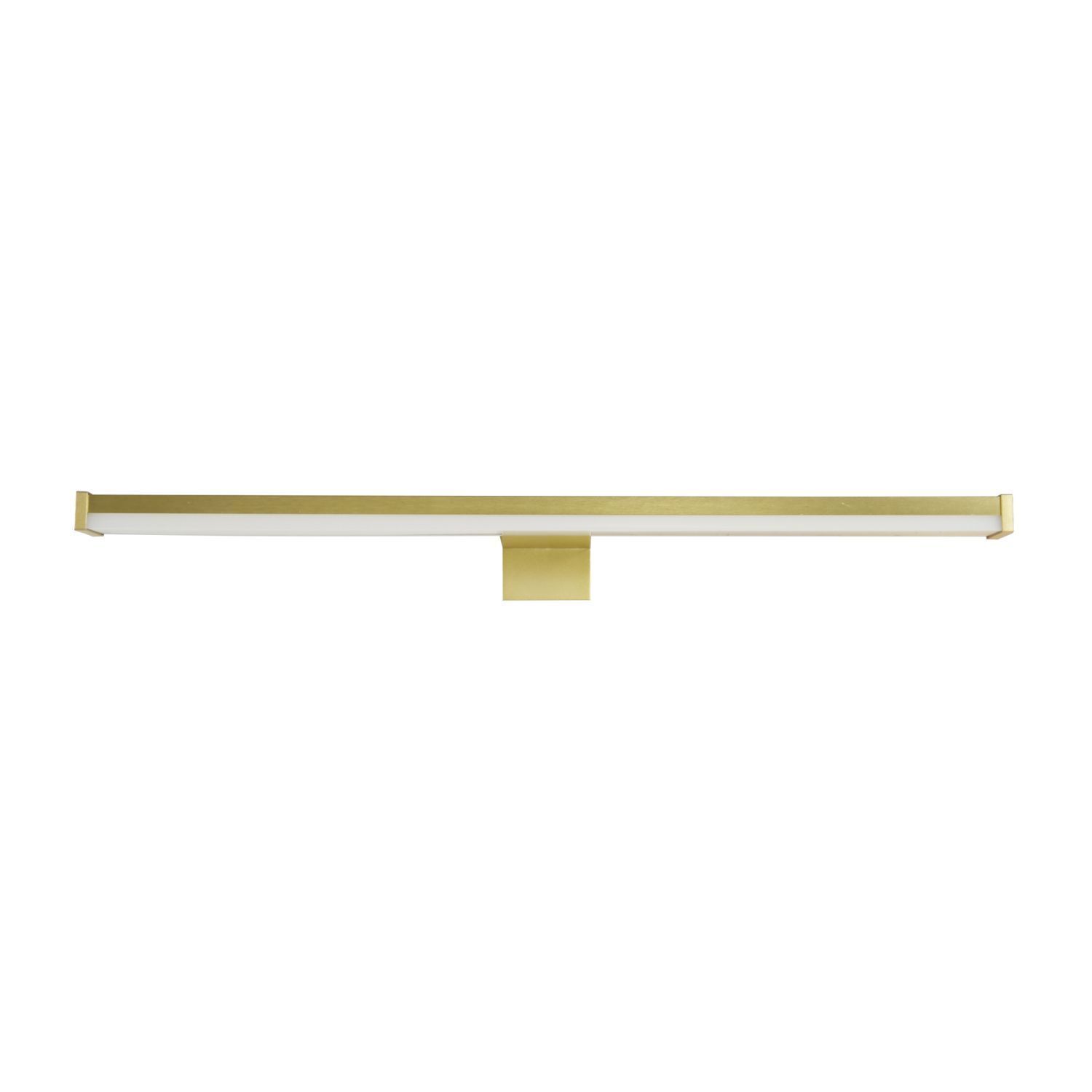 Goldene LED Spiegelleuchte Aluminium IP44 9 W 687 lm
