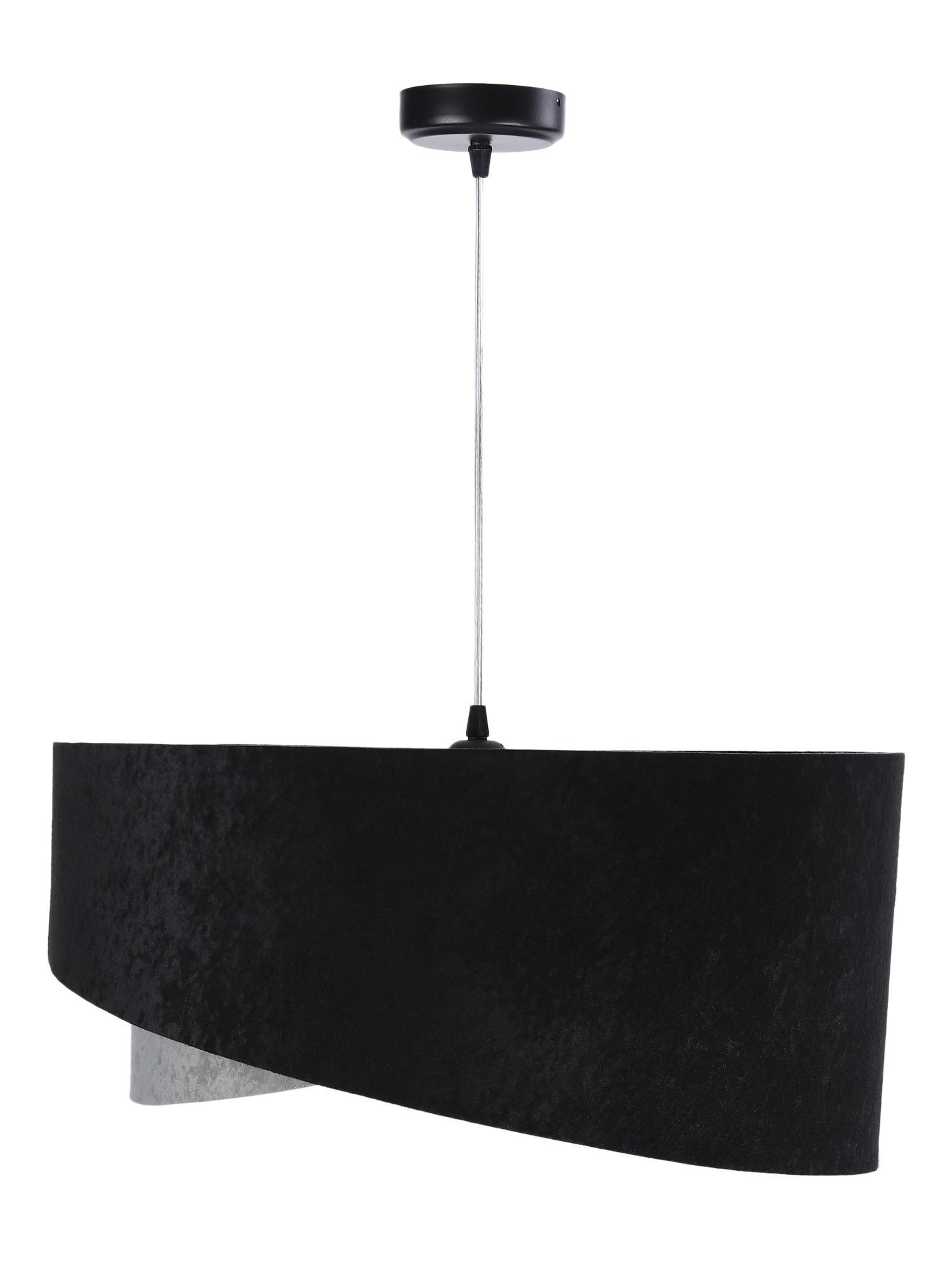 Pendelleuchte Schwarz Grau Silber Ø50cm Esstisch