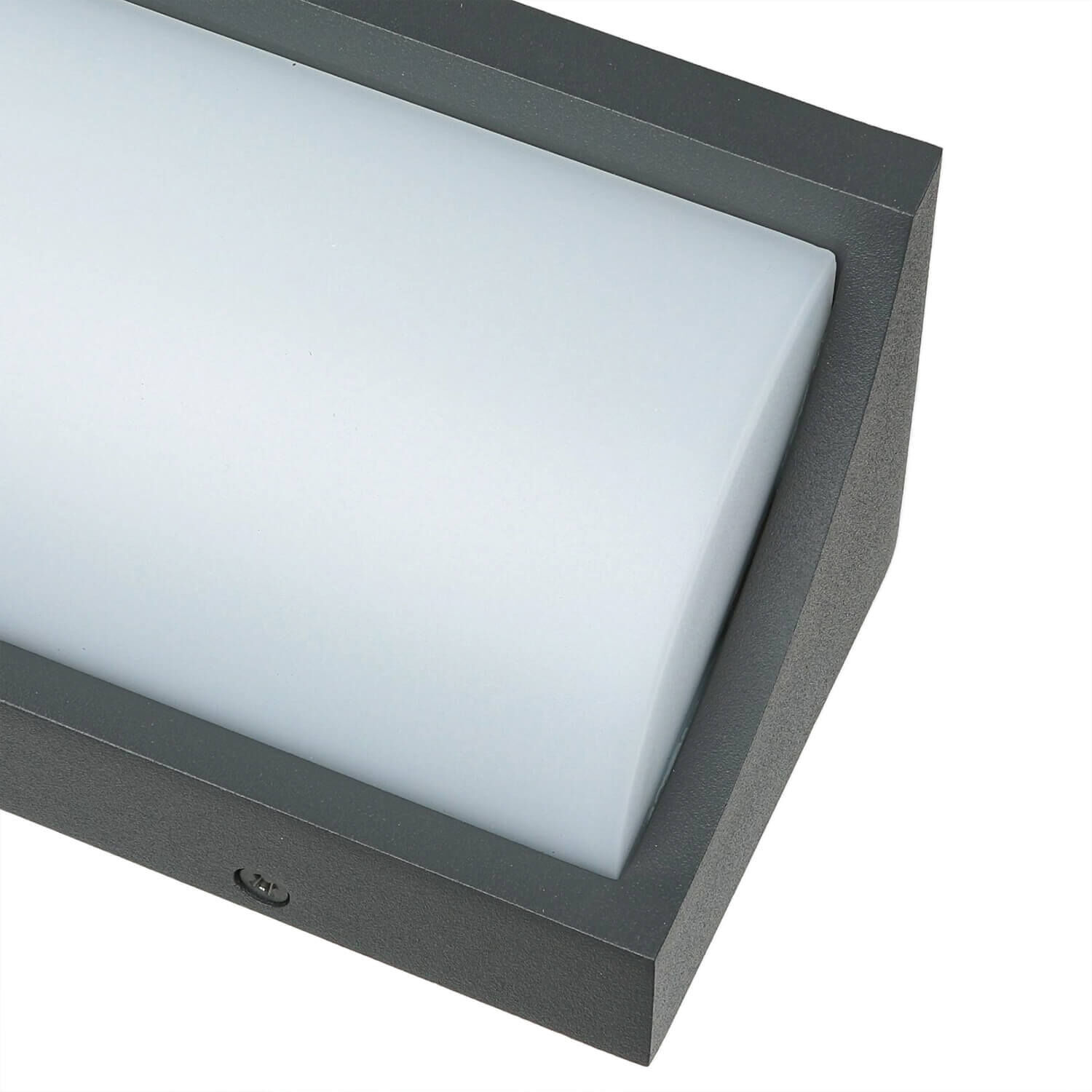 LED Wandleuchte TENBOS Anthrazit IP65 Modern Außen