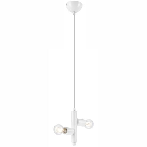 Pendel Hängelampe Weiß Metall Esszimmer Modern