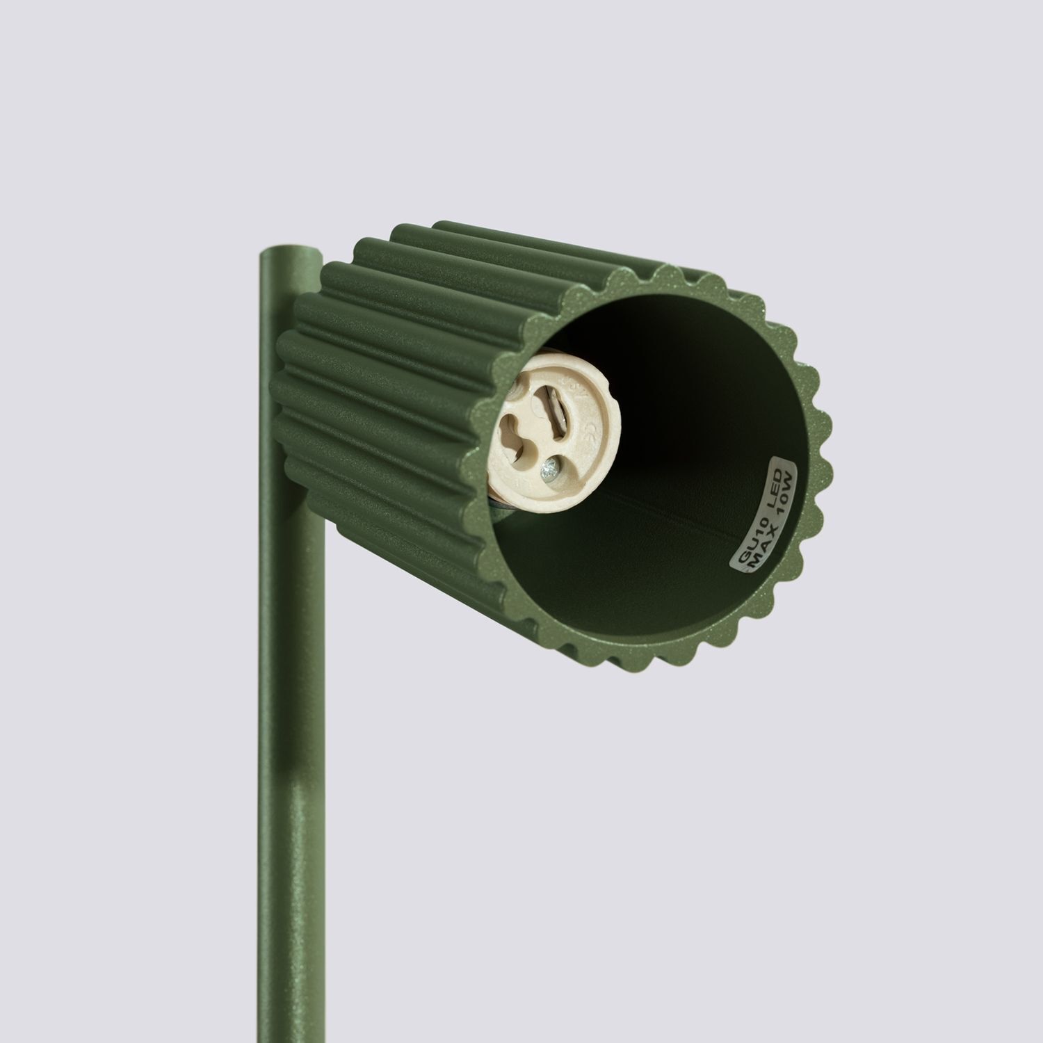 Schreibtischlampe Modern 43 cm hoch Grün GU10 schwenkbar BERTA