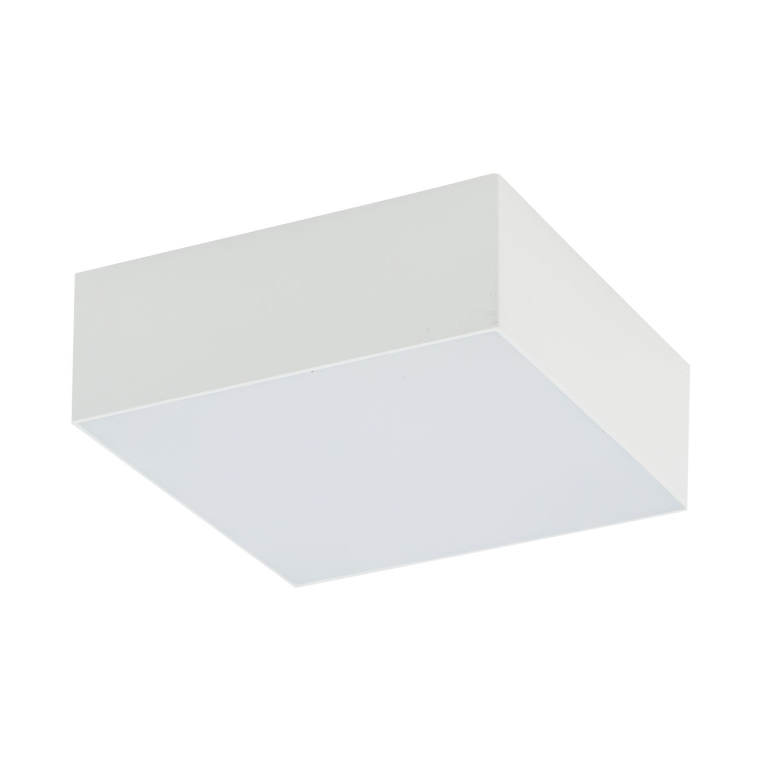 LED Deckenlampe quadratisch B: 11 cm Weiß 4000 K 1600 lm