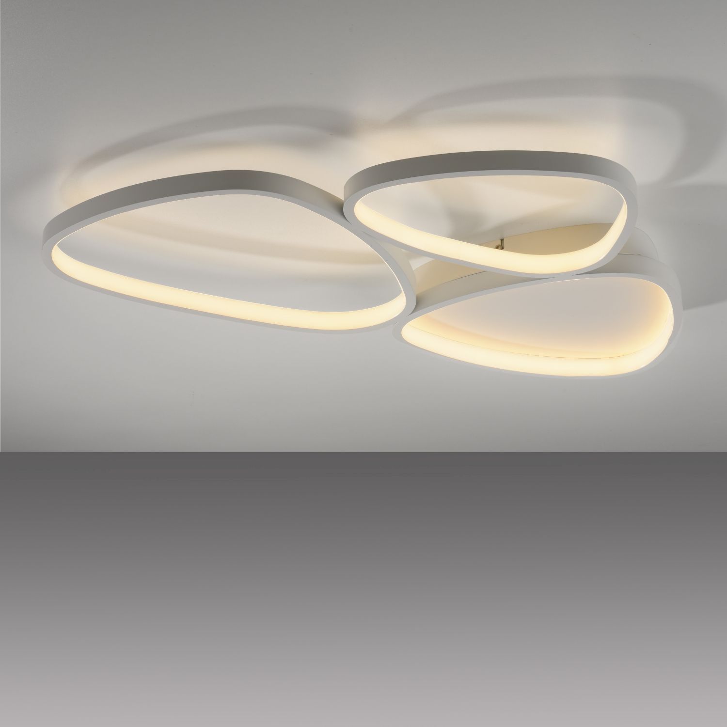 LED Deckenleuchte Weiß Metall 3000 K 3800 lm L:69,5 cm