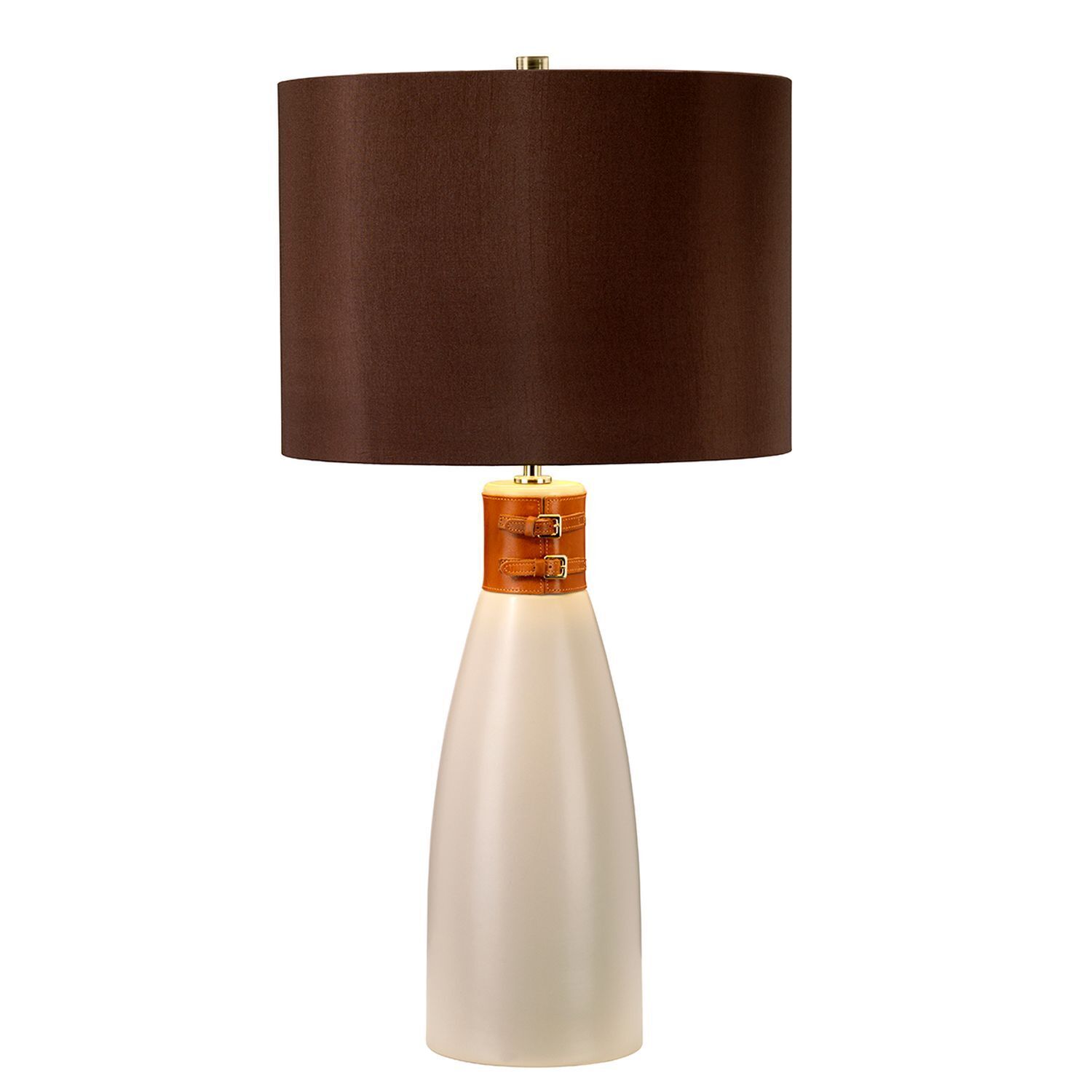 Tischlampe INCA Braun Keramik 71cm Klassisch Lampe