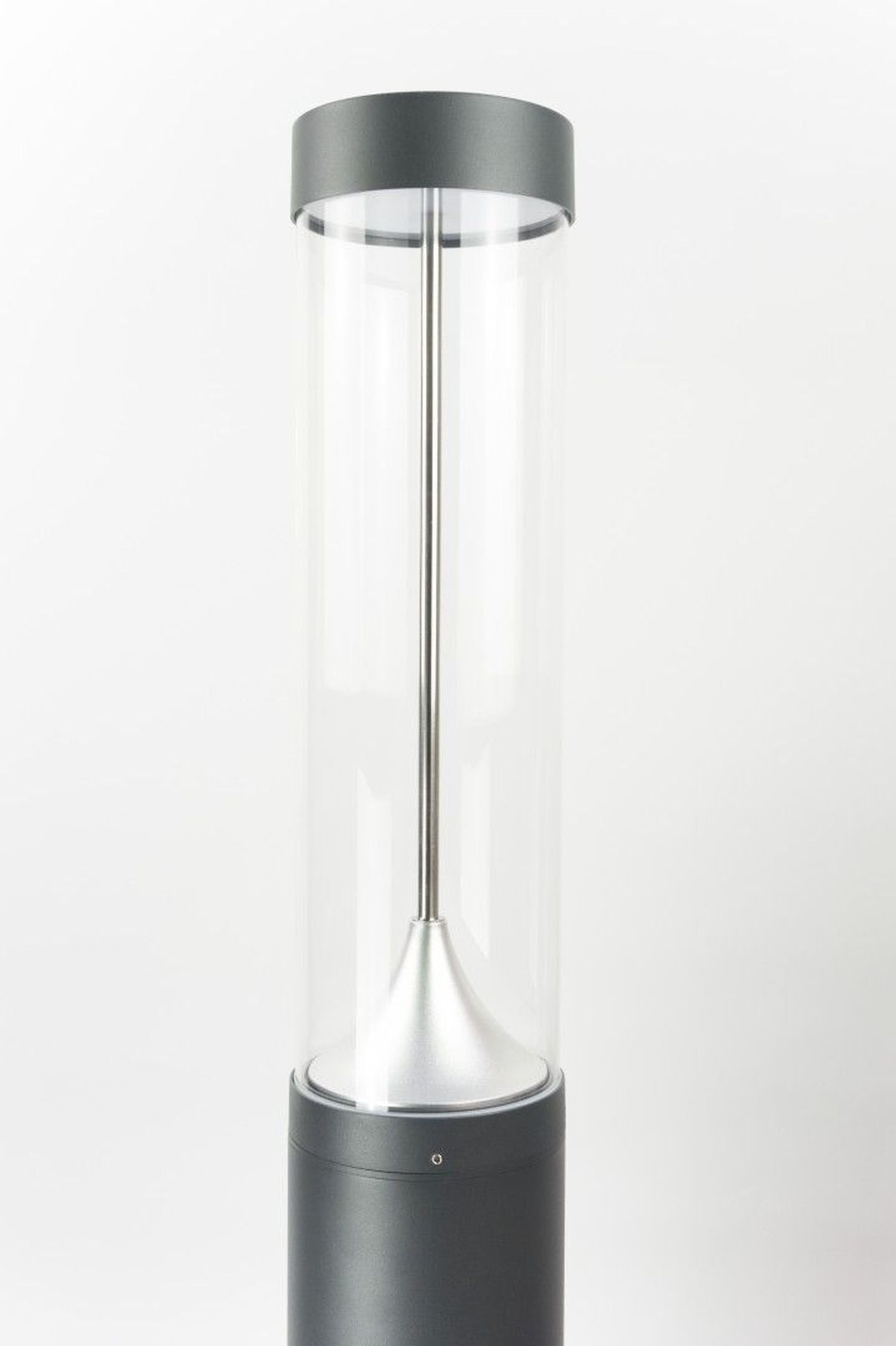 Dunkelgraue LED Wegeleuchte Aluminium IP65 3000 cm XXL