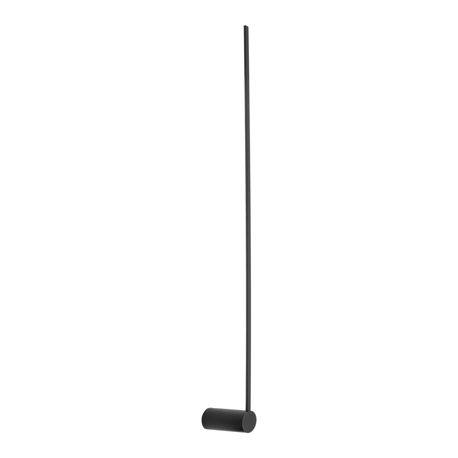 LED Wandleuchte Schwarz 105 cm hoch Modern 4000 K 550 lm