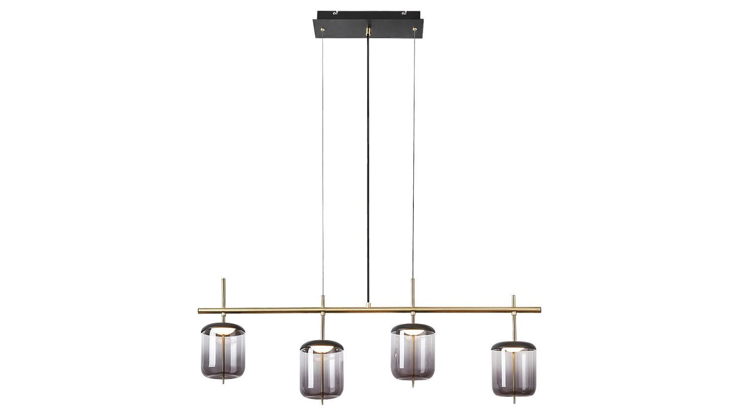 LED Hängelampe Modern in Bronze Schwarz 24W 4000K