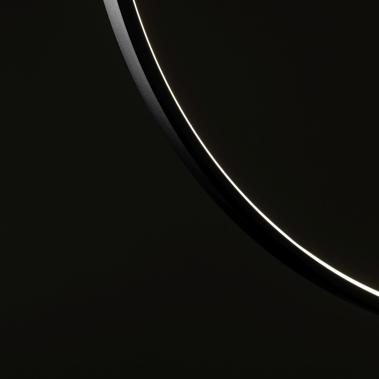 Hängelampe LED Schwarz 3000 K 560 lm Ring Ø 45 cm