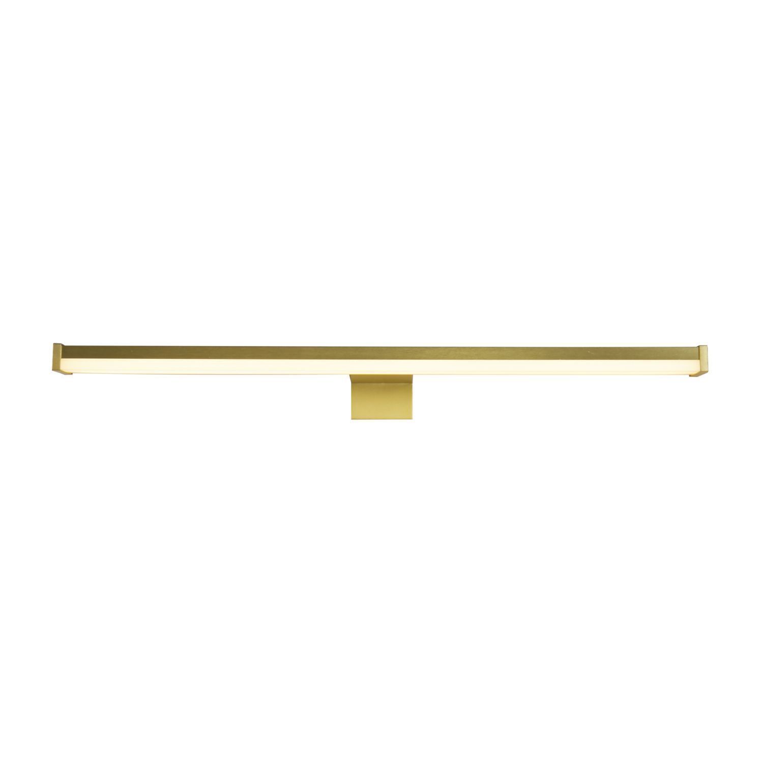 Goldene LED Spiegelleuchte Aluminium IP44 9 W 687 lm