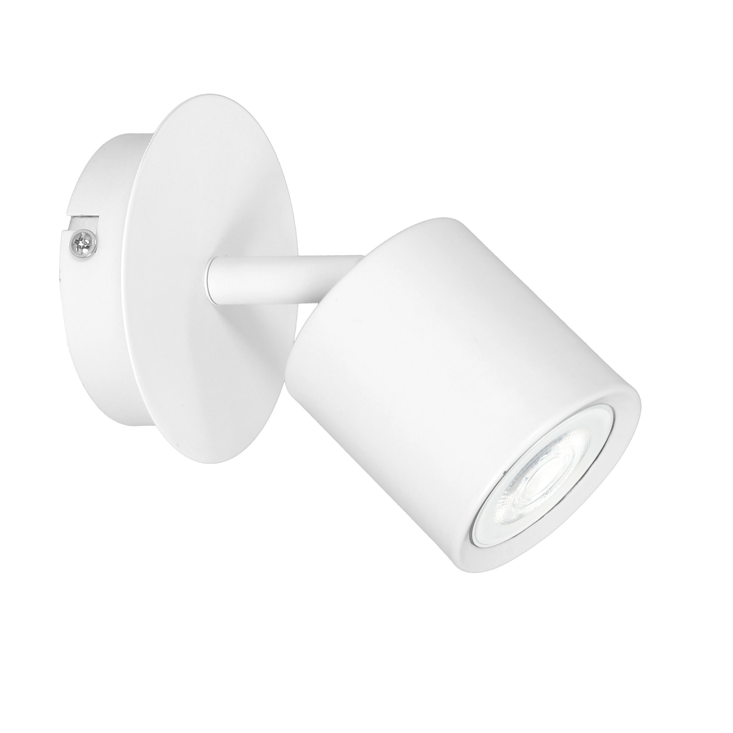 Spot Lampe Wand Weiß klein verstellbar GU10