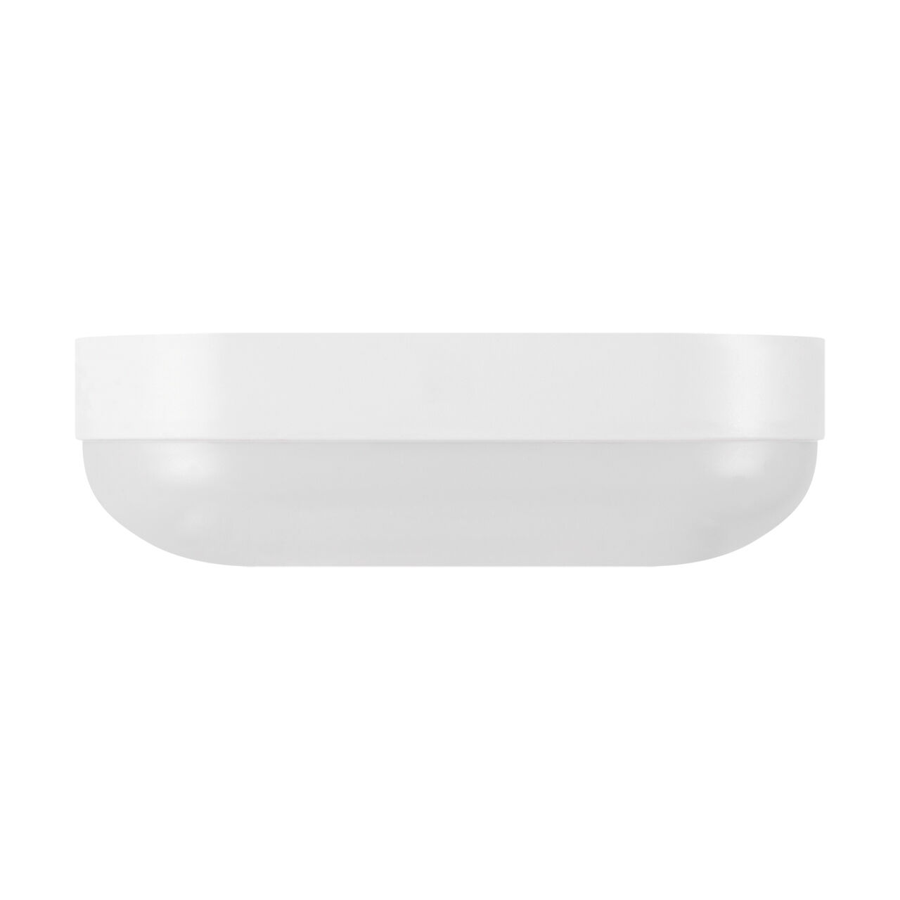 LED Deckenleuchte oval IP65 Weiß 19,5 cm Keller außen