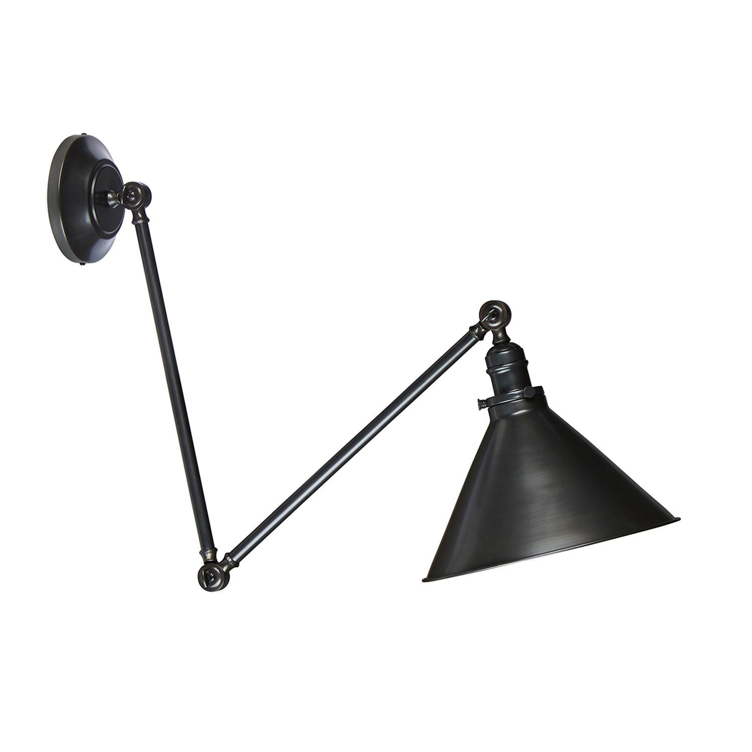 Deckenleuchte ISMENE in Bronze kürzbar Ø30cm Lampe