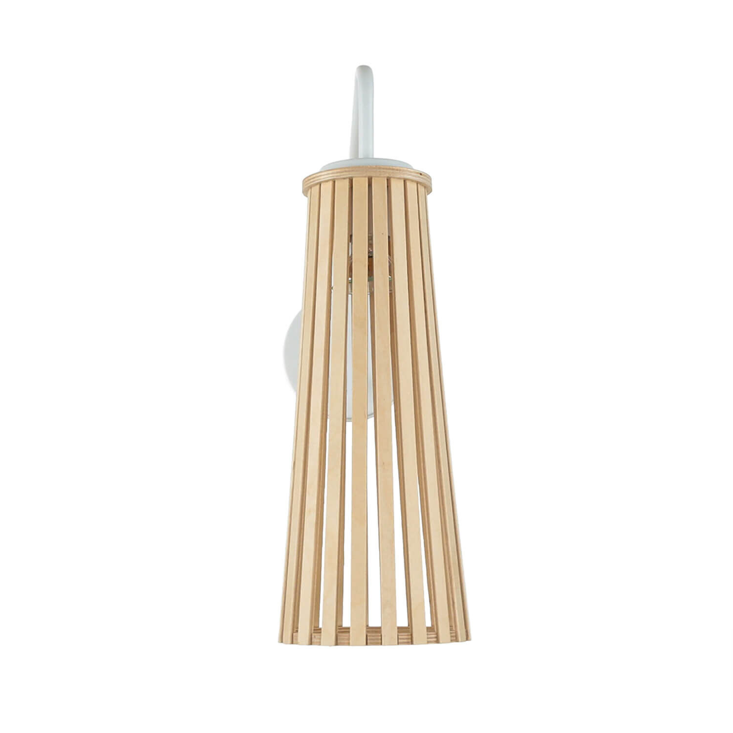 Wandlampe Holz Weiß Dover