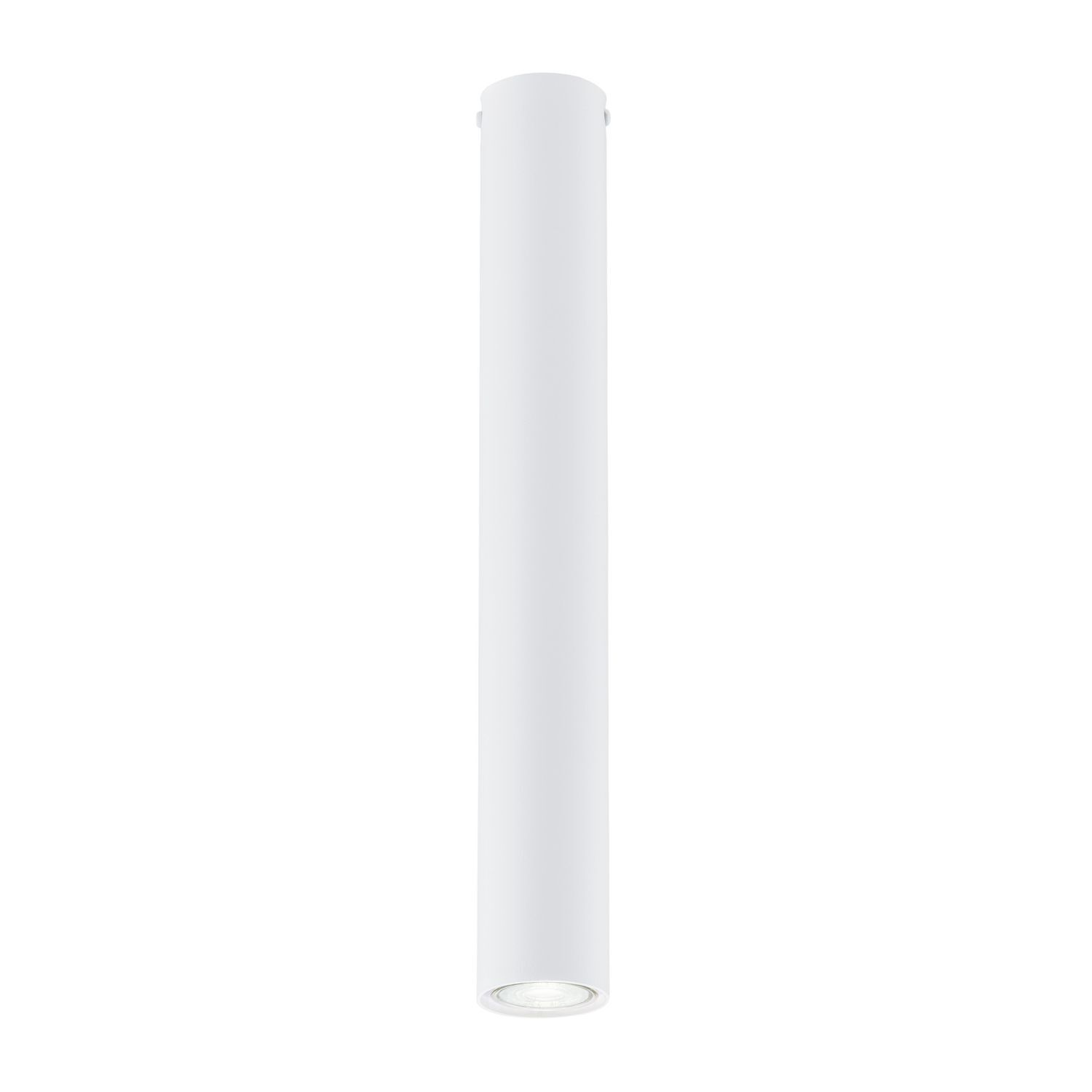 Deckenleuchte Metall D: 6 cm H: 45 cm Weiß GU10 Aufputz
