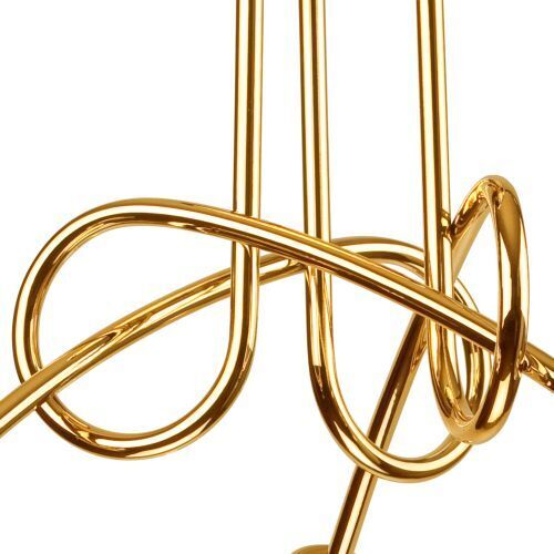 Deckenleuchte Gold Modern Wohnzimmer Metall Lampe