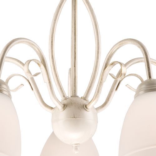 Hängeleuchte Shabby Weiß Esszimmer Metall Lampe