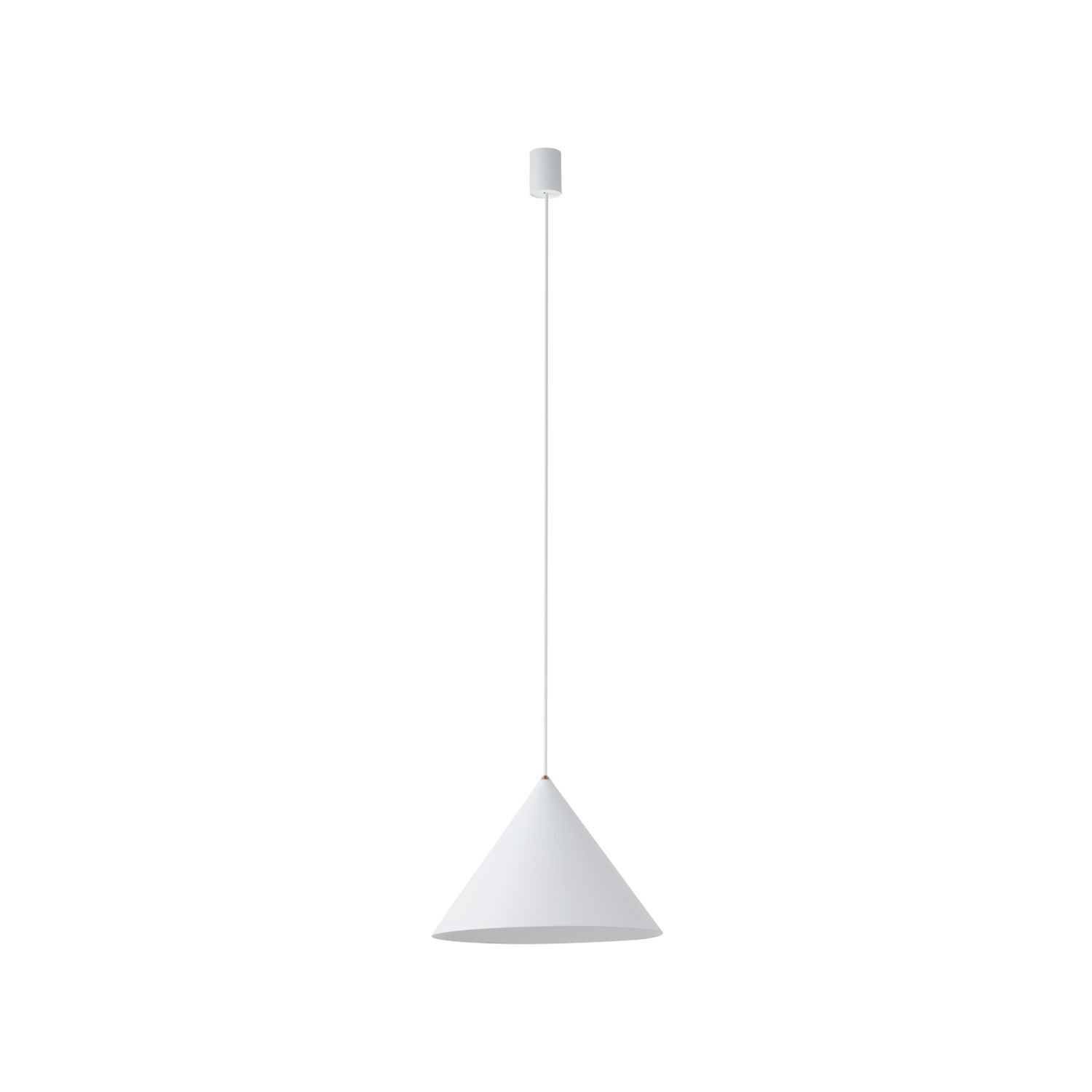 Hängeleuchte GU10 Weiß Ø 35 cm Metall verstellbar Retro