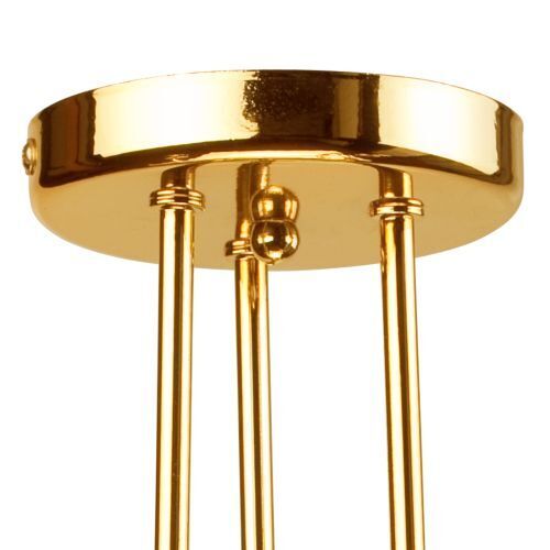 Deckenleuchte Gold Modern Wohnzimmer Metall Lampe