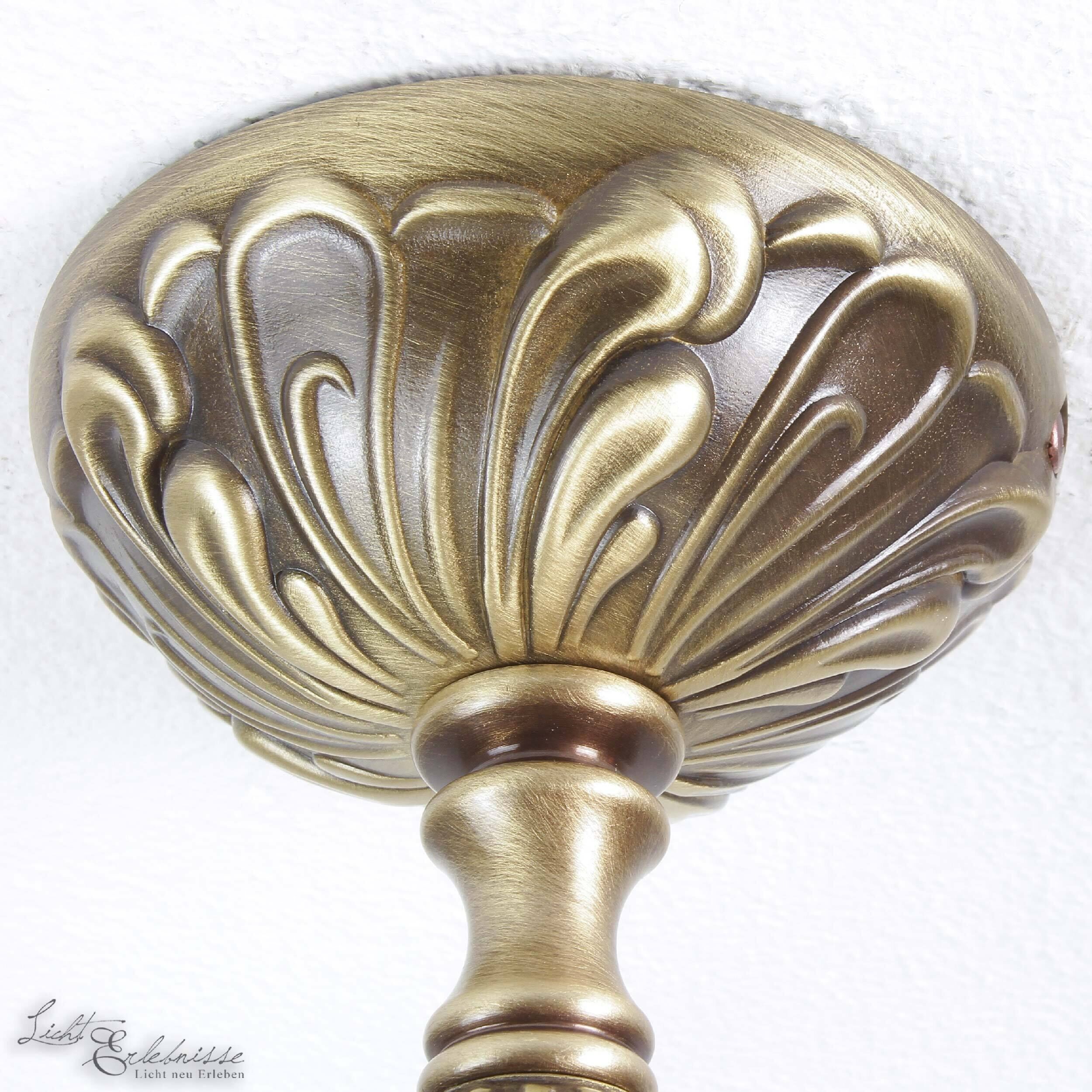 Jugendstil Deckenleuchte Deckenlampe Beige