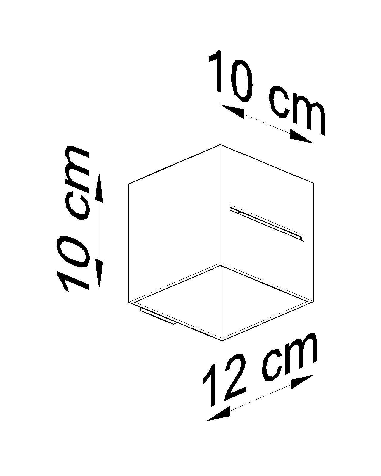 Wandleuchte LORUM in Weiß