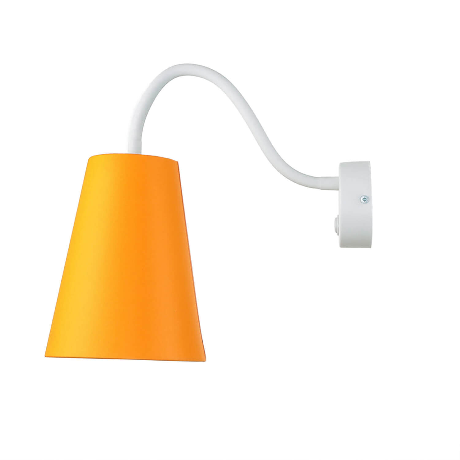 Wandleuchte Kinderzimmer Orange Metall 3flmg Ø13cm