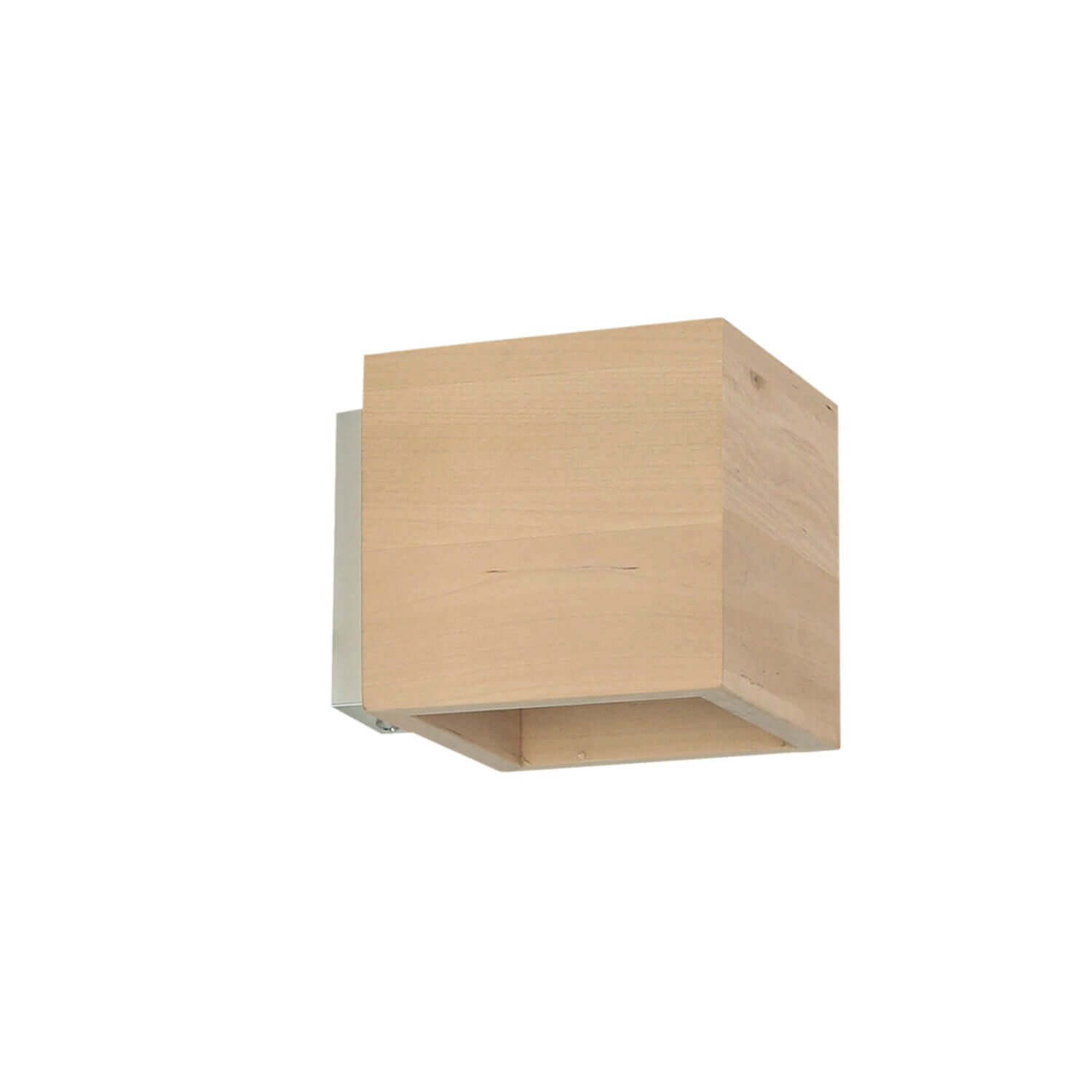 Holzlampe BRUCCIA Up Down B:10cm quadratisch G9