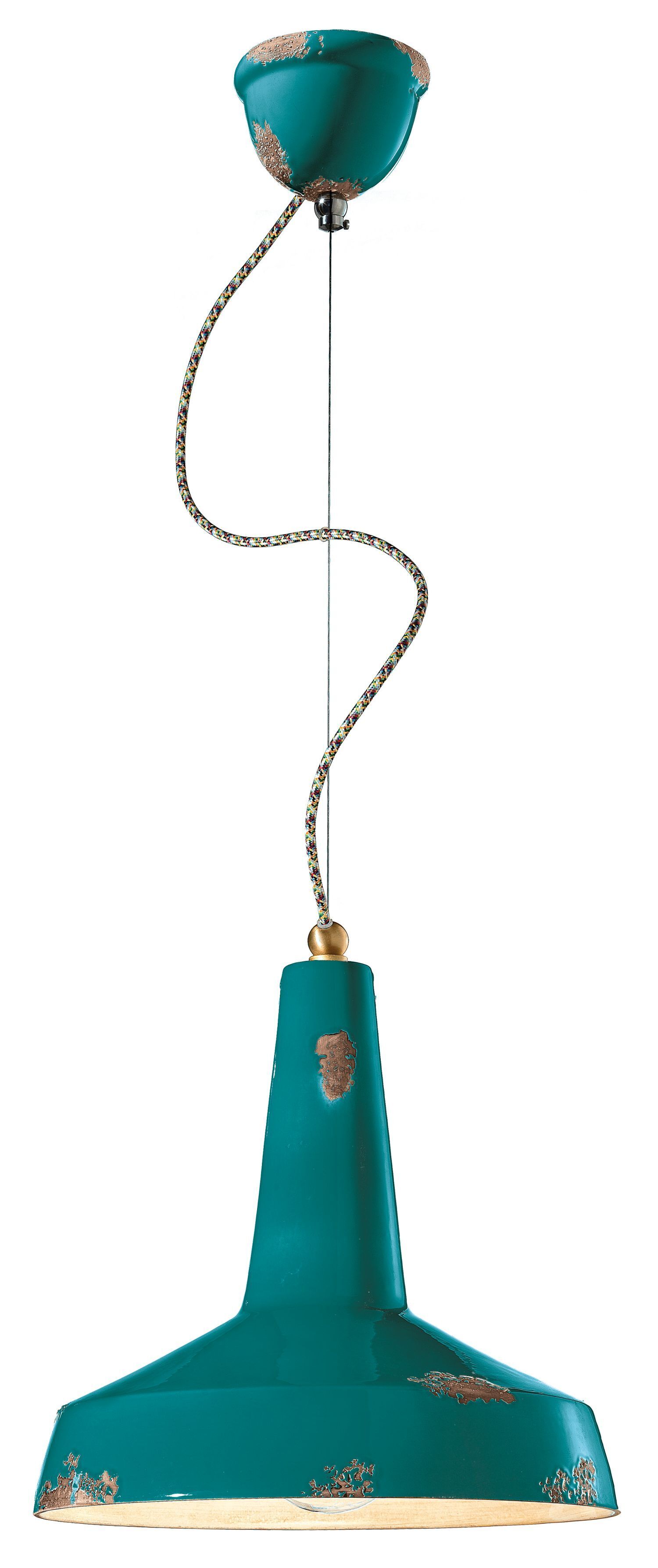 Pendelleuchte Keramik E27 D: 35 cm H: max. 133 cm rund