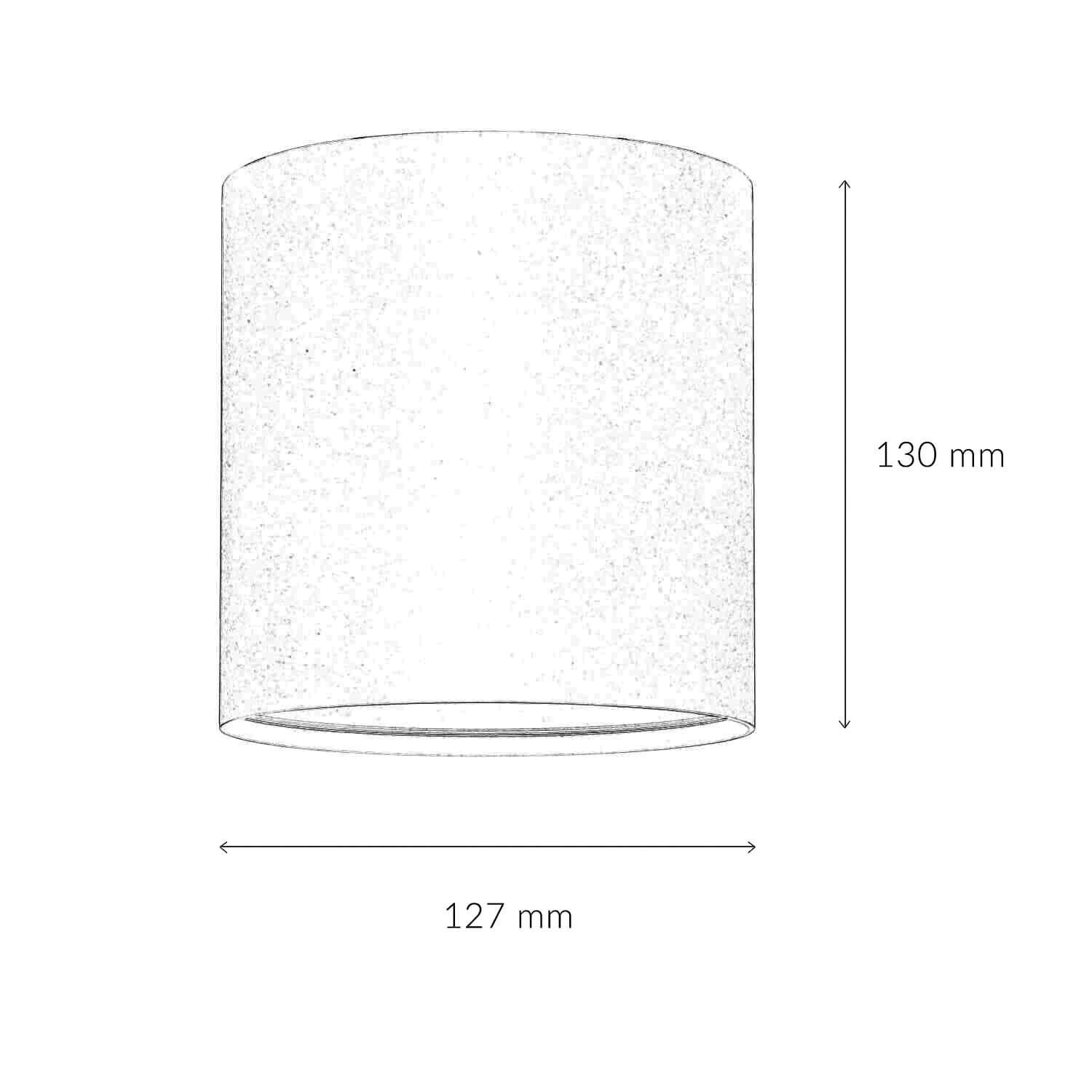 Aufbauspot Weiß Modern rund Ø13cm GU10 POINT