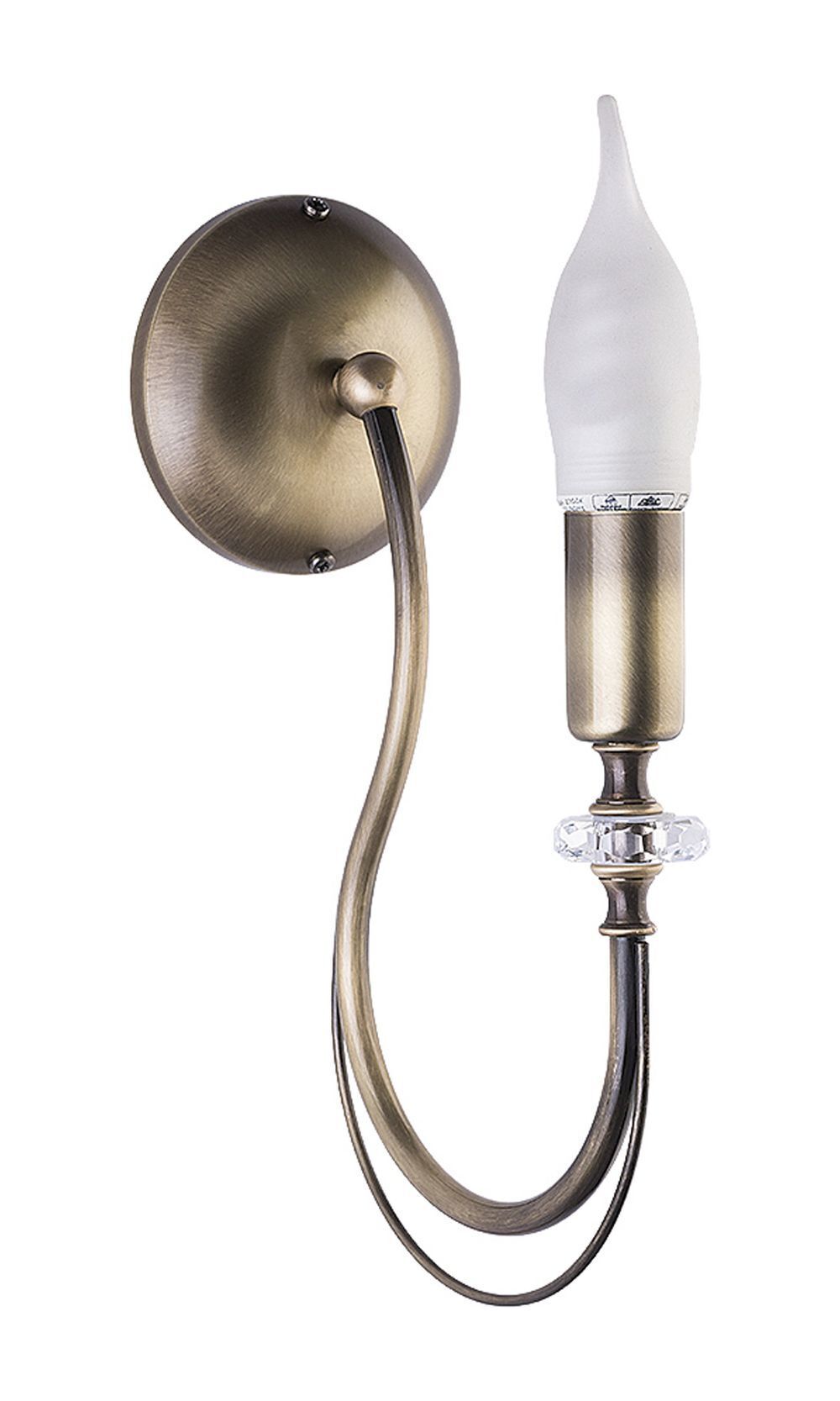 Wandlampe in Messing antik AREGUND Flur Leuchte