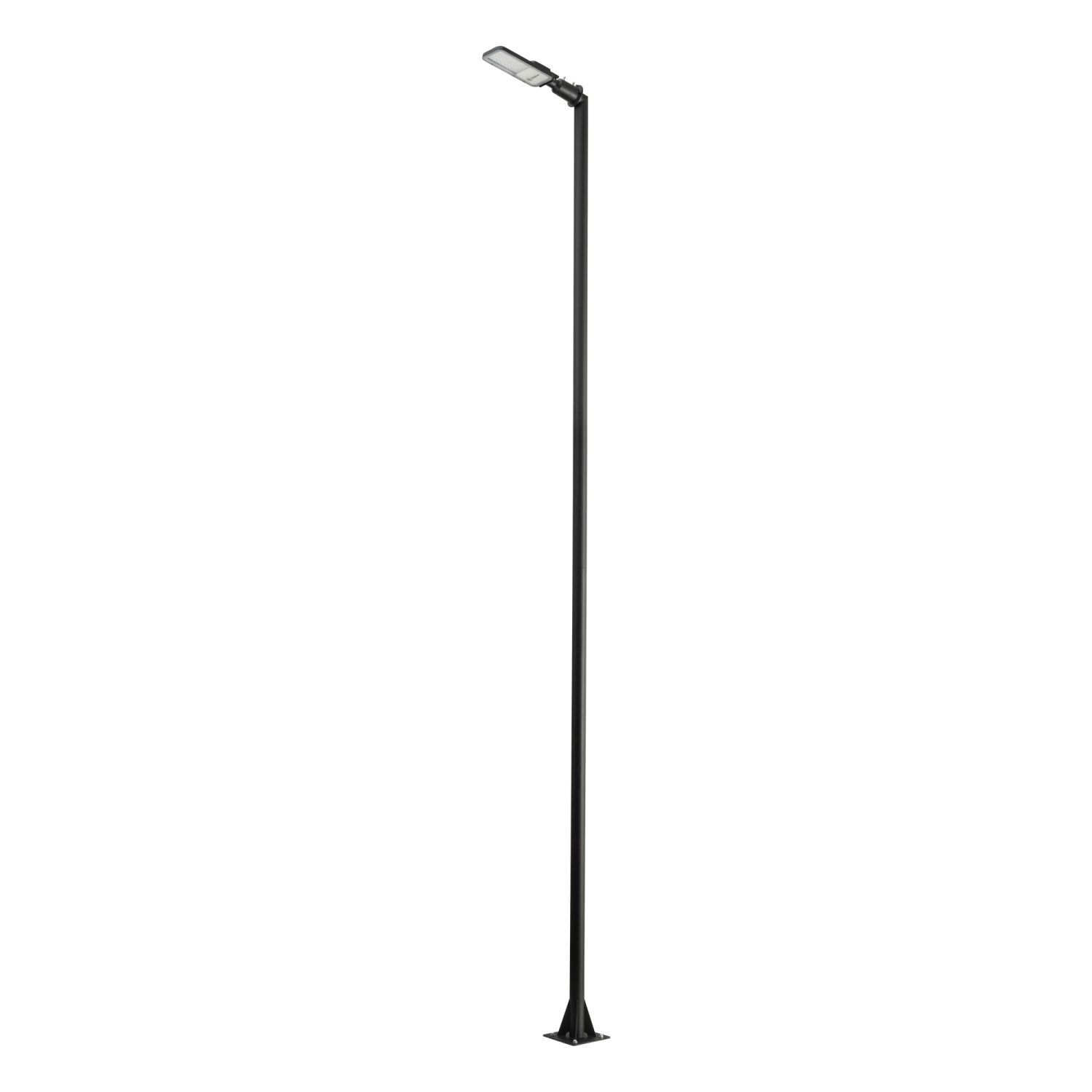 LED Wegeleuchte IP65 392 cm hoch Schwarz 4000 K 5900 lm