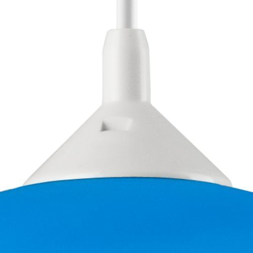 Kinderzimmerlampe THORLEY Blau rund Mädchen