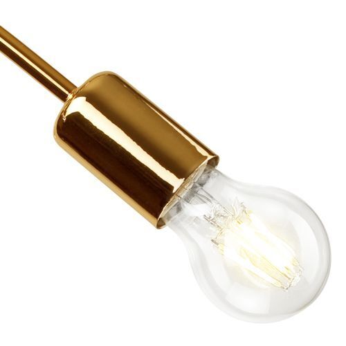 Deckenleuchte Gold Modern Wohnzimmer Metall Lampe