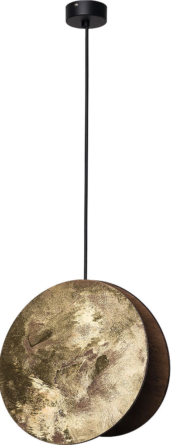 Hängelampe APDAILA Gold Ø25cm Wohnzimmer Lampe