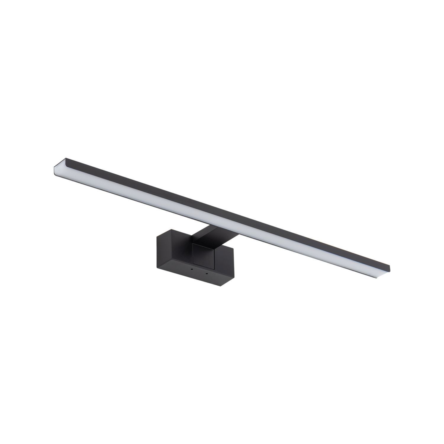 Spiegelleuchte LED Schwarz IP44 3000 K 850 lm Aluminium