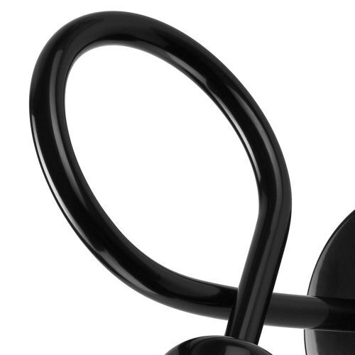 Wandleuchte Schwarz Modern Metall klein für E27