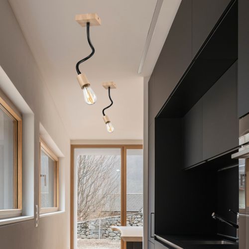 Wohnzimmerlampe Deckenleuchte Wohnzimmer Schwarz